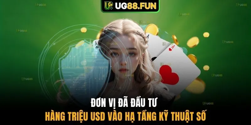 Đơn vị đã đầu tư hàng triệu USD vào hạ tầng kỹ thuật số
